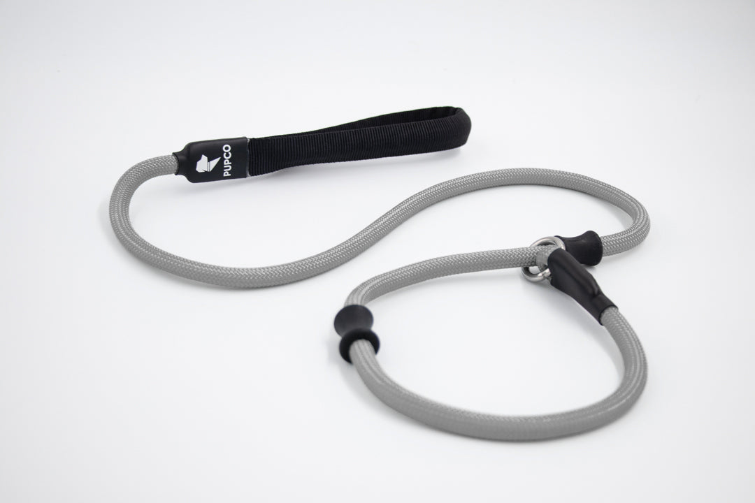 Slip rope lead - Grey