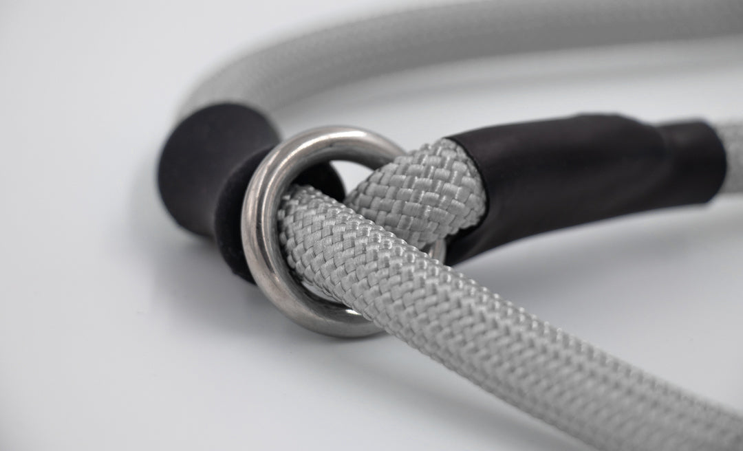 Slip rope lead - Grey
