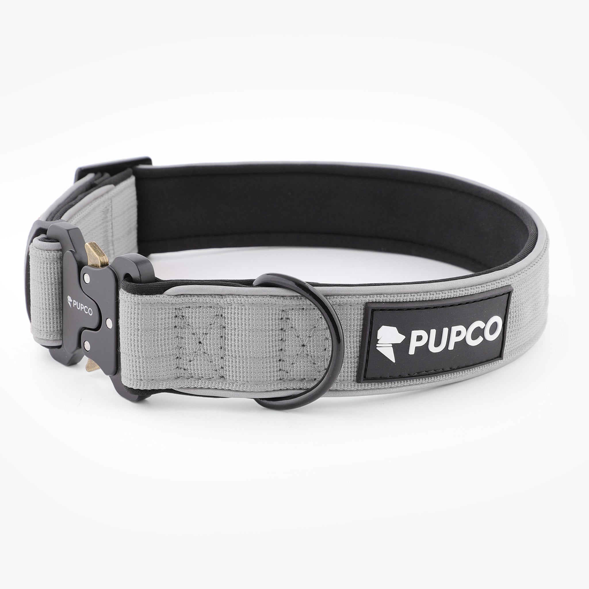 Reflective tactical collar - Grey