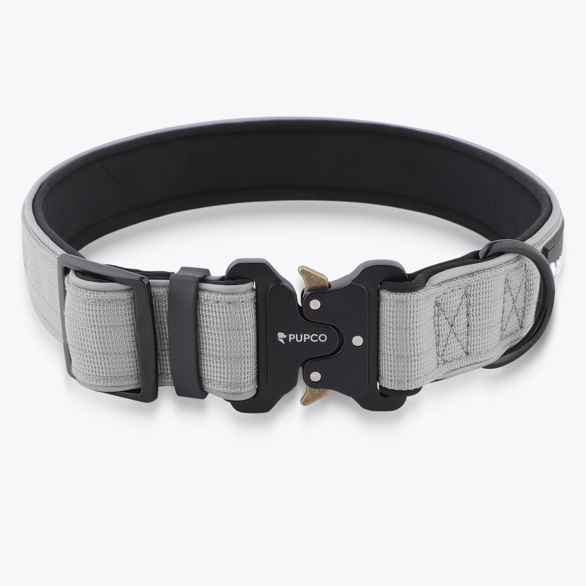 Reflective tactical collar - Grey