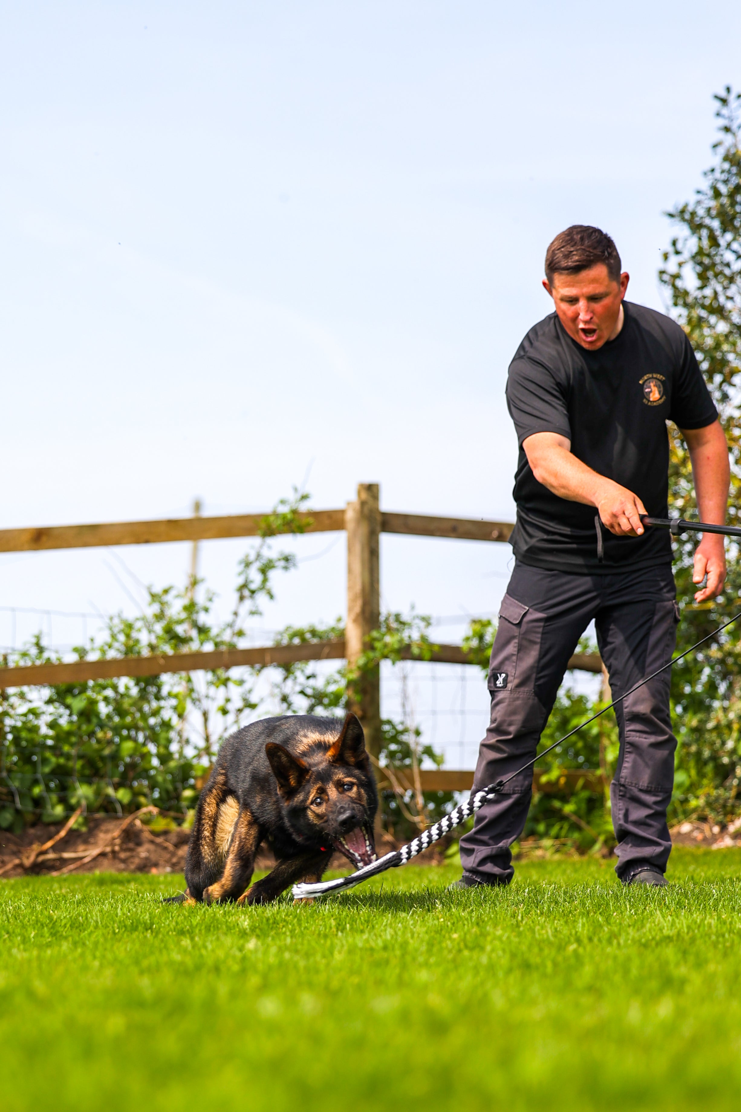 Pupco Extendable Flirt Pole - Extra Strong Dog Training Toy