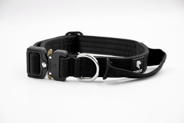 Performance collar - 2.5cm (Smaller breed/Puppy) - Black