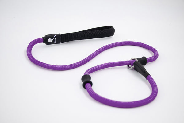 Slip rope lead - Purple