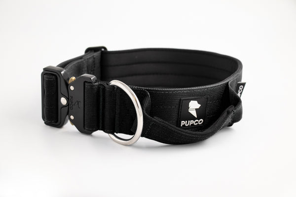 Performance collar with handle 5CM - Black