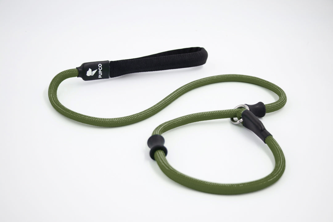 Slip rope lead - Khaki