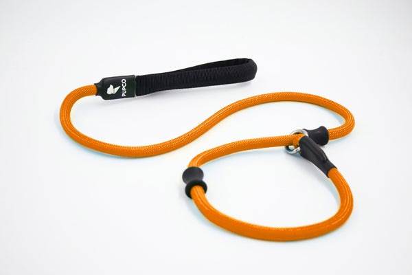 Slip rope lead - Orange