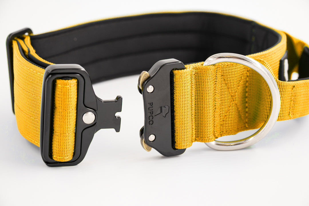 Performance collar with handle 5CM - Yellow