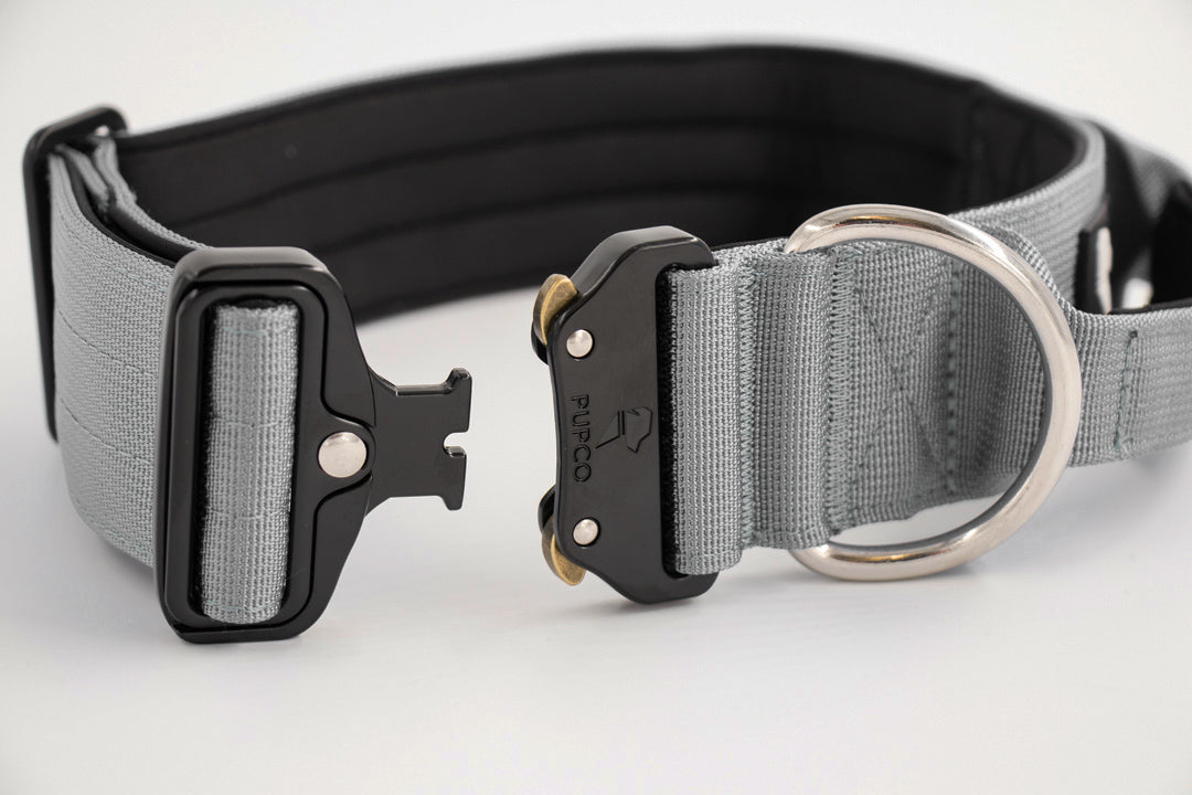 Performance collar with handle 5CM - Grey