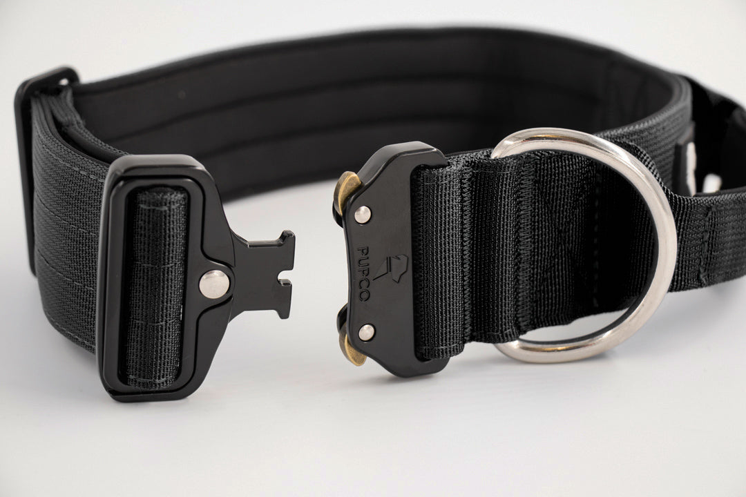 Performance collar with handle 5CM - Black