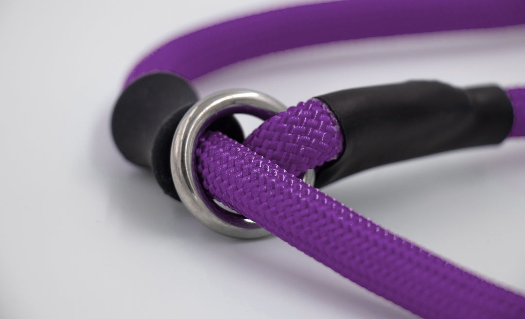 Slip rope lead - Purple