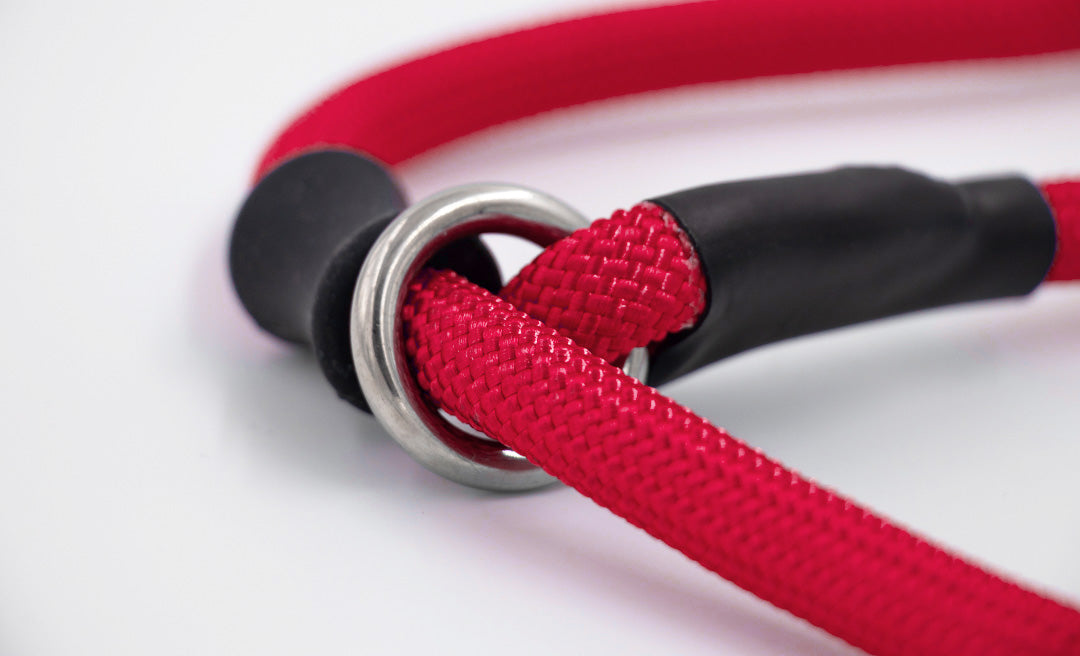 Slip rope lead - Red