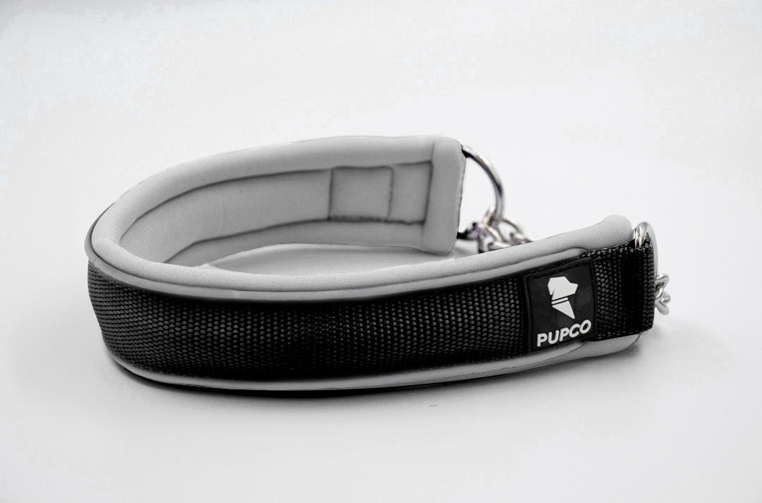 Martingale collar - Black/ Grey