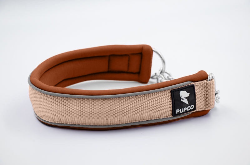 Martingale collar - Tan/ Chocolate