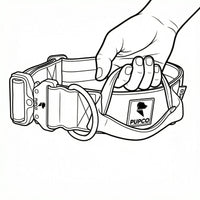 Padded handle for emergency situations
