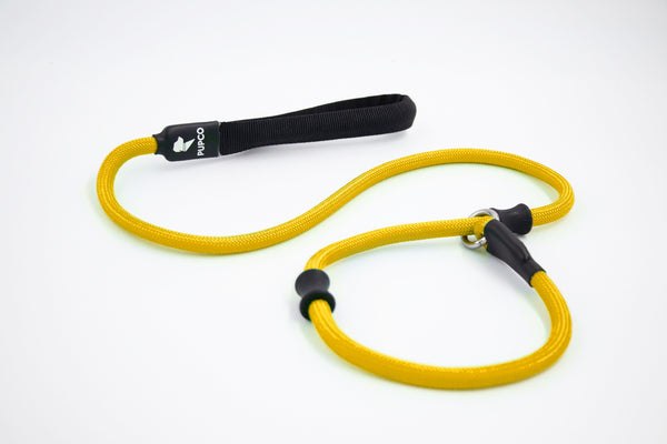 Slip rope lead - Yellow
