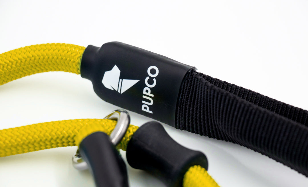 Slip rope lead - Yellow